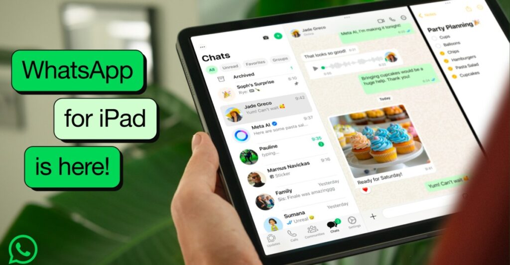 WhatsApp Finally Embraces the iPad!