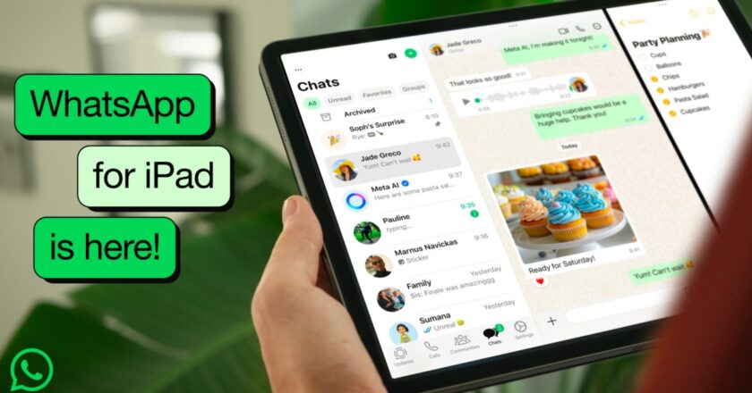 WhatsApp Finally Embraces the iPad!